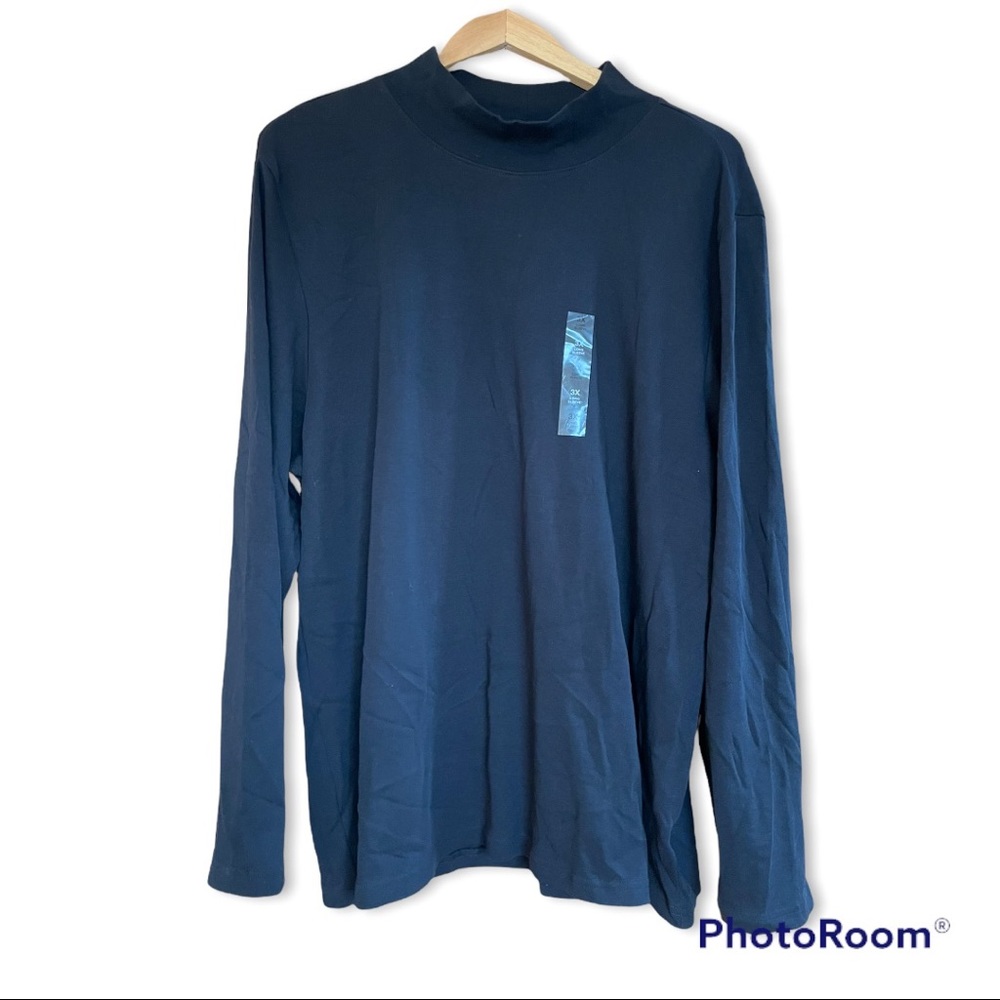 Karen Scott mock neck top Size 3X